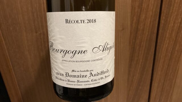 Bourgogne Aligote Audiffred